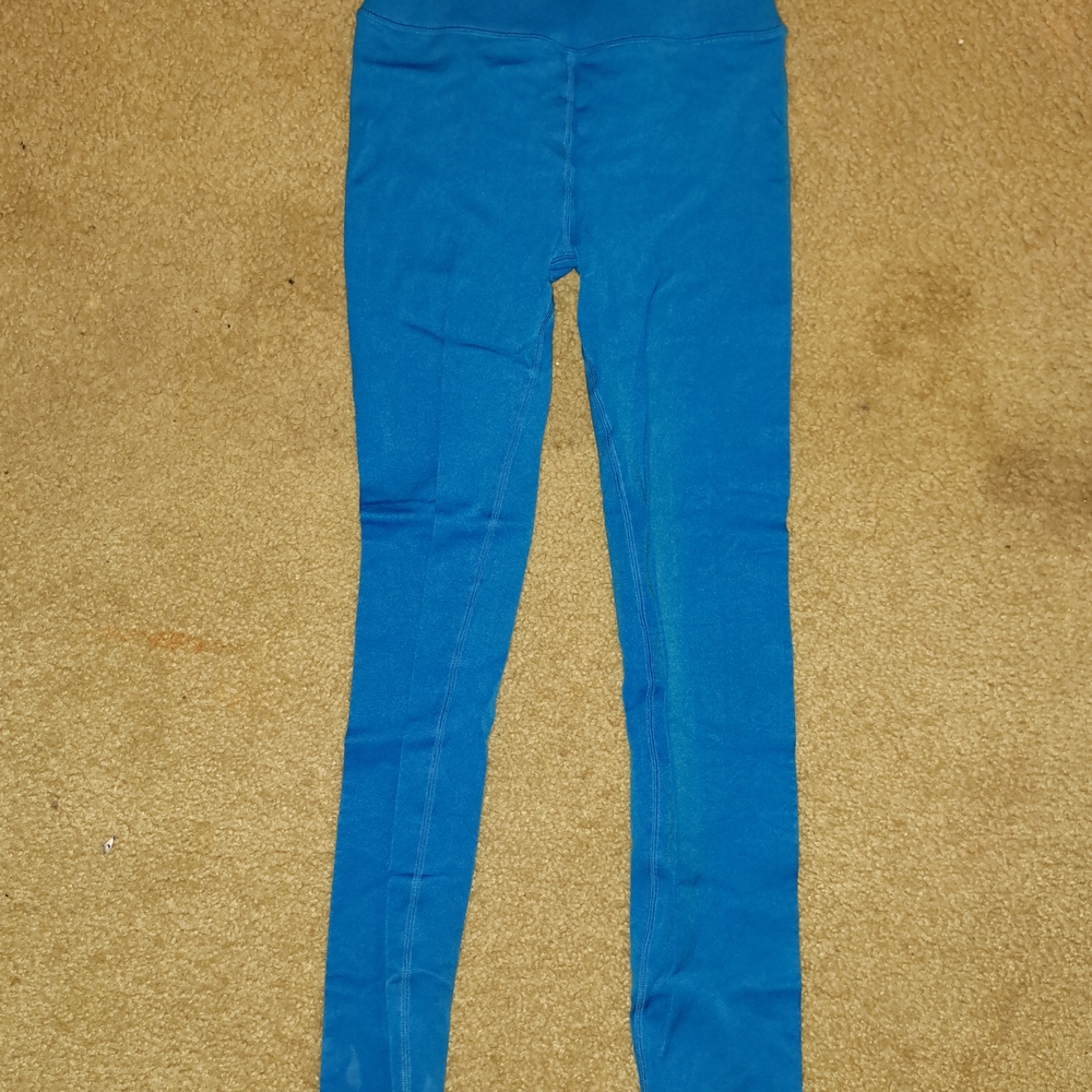 Fabletics Vibrant Blue Women's Scuptknit Leggings